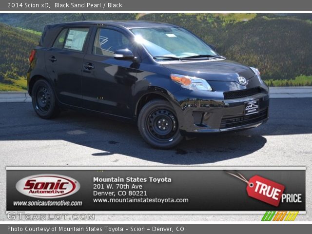 2014 Scion xD  in Black Sand Pearl