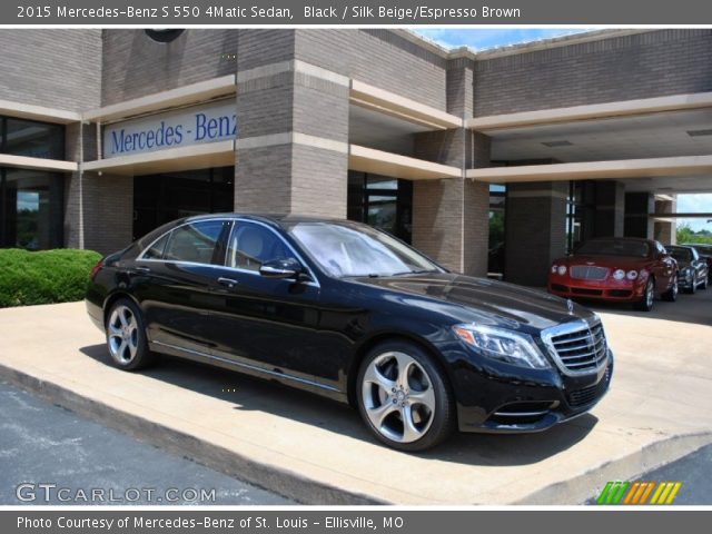 2015 Mercedes-Benz S 550 4Matic Sedan in Black