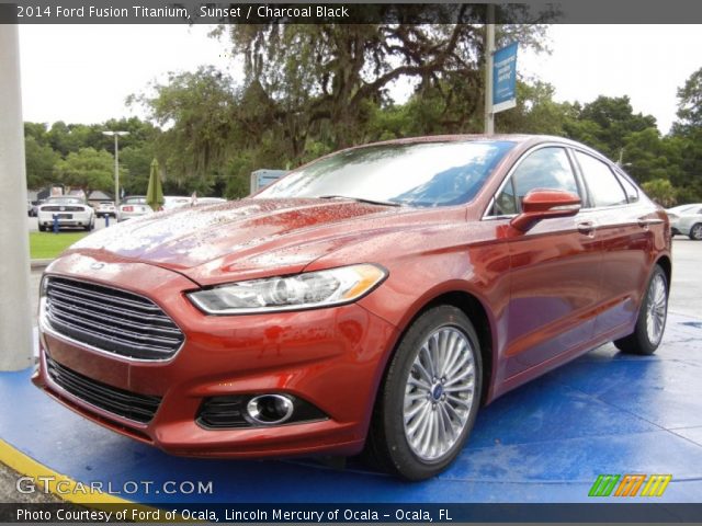 2014 Ford Fusion Titanium in Sunset