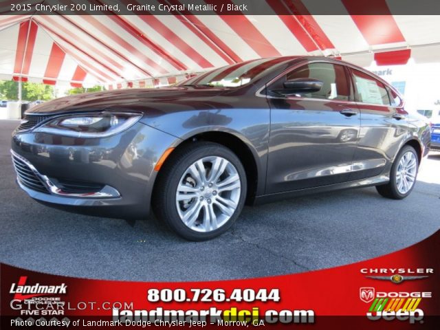 2015 Chrysler 200 Limited in Granite Crystal Metallic