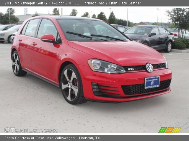 2015 Volkswagen Golf GTI 4-Door 2.0T SE in Tornado Red