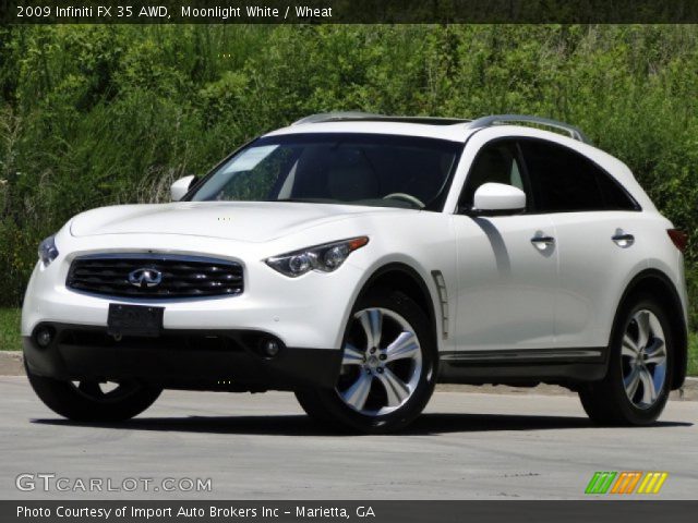 2009 Infiniti FX 35 AWD in Moonlight White