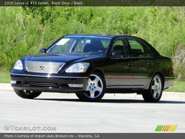 2005 Lexus LS 430 Sedan in Black Onyx