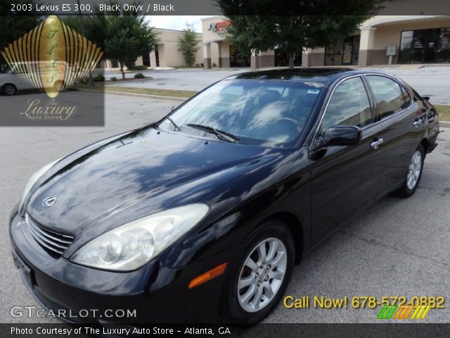 2003 Lexus ES 300 in Black Onyx