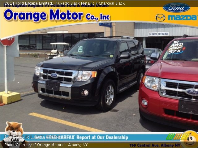 2011 Ford Escape Limited in Tuxedo Black Metallic