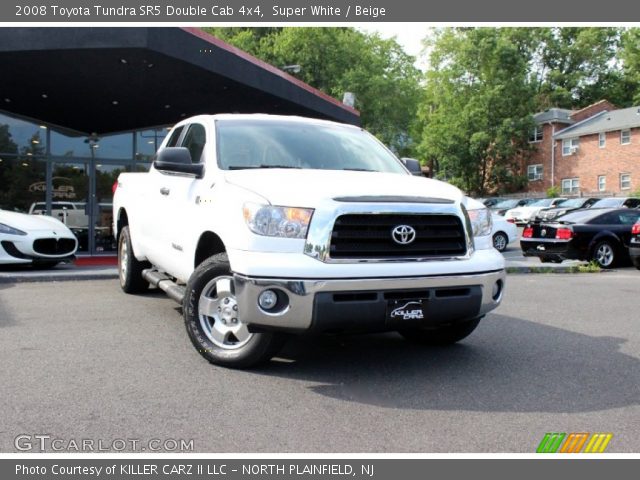 2008 Toyota Tundra SR5 Double Cab 4x4 in Super White