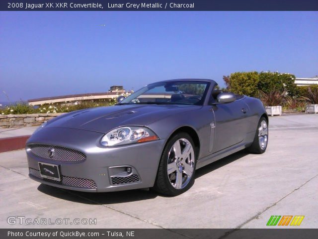 2008 Jaguar XK XKR Convertible in Lunar Grey Metallic