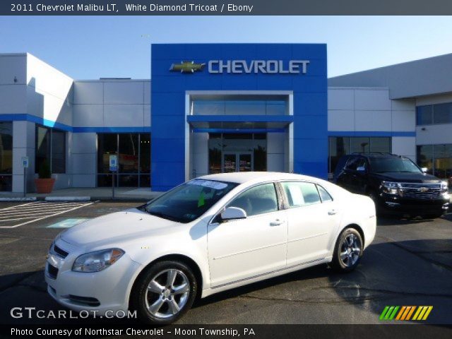 2011 Chevrolet Malibu LT in White Diamond Tricoat