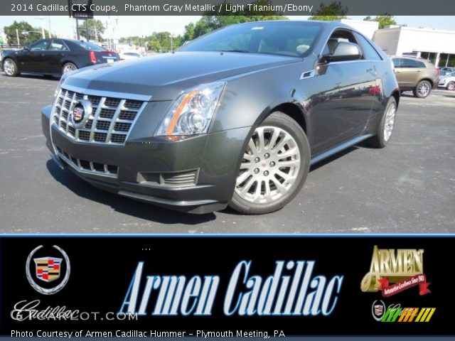 2014 Cadillac CTS Coupe in Phantom Gray Metallic