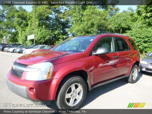 2005 Chevrolet Equinox LS AWD in Salsa Red Metallic