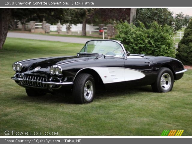1958 Chevrolet Corvette Convertible in Black