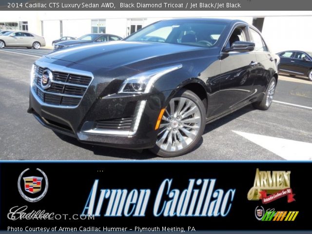 2014 Cadillac CTS Luxury Sedan AWD in Black Diamond Tricoat