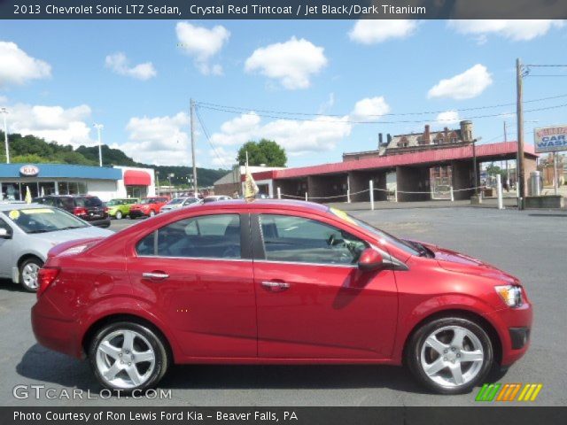 2013 Chevrolet Sonic LTZ Sedan in Crystal Red Tintcoat