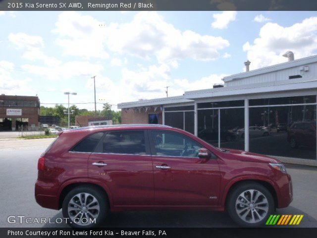 2015 Kia Sorento SX AWD in Remington Red