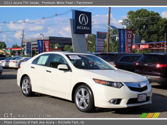 2011 Acura TSX Sedan in Premium White Pearl
