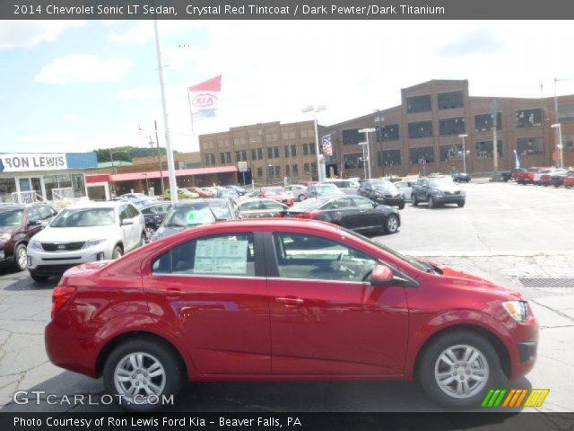 2014 Chevrolet Sonic LT Sedan in Crystal Red Tintcoat