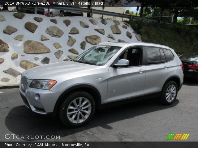 2014 BMW X3 xDrive28i in Mineral Silver Metallic