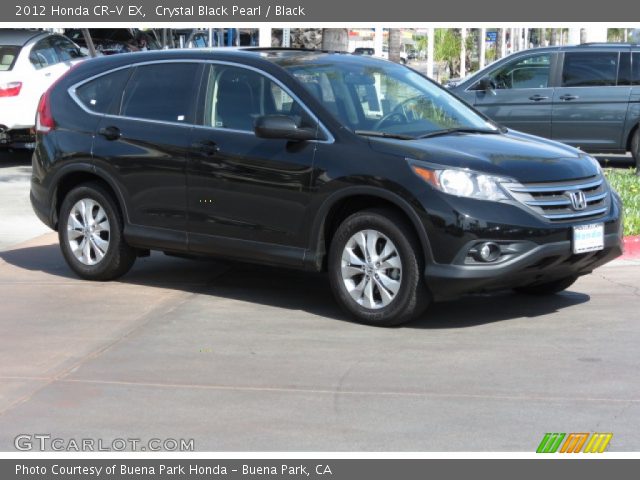 2012 Honda CR-V EX in Crystal Black Pearl