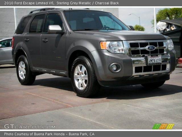 2010 Ford Escape Limited V6 in Sterling Grey Metallic