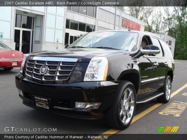 2007 Cadillac Escalade AWD in Black Raven