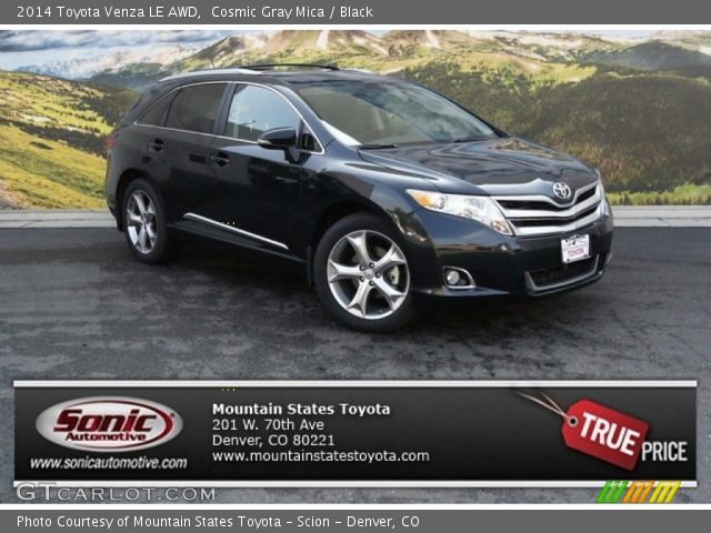 2014 Toyota Venza LE AWD in Cosmic Gray Mica