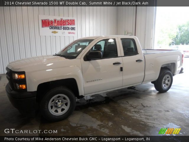 2014 Chevrolet Silverado 1500 WT Double Cab in Summit White