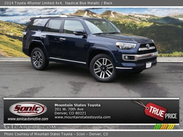 2014 Toyota 4Runner Limited 4x4 in Nautical Blue Metallic