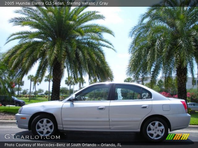 2005 Hyundai Elantra GLS Sedan in Sterling Metallic