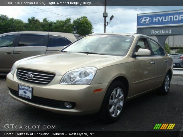 2008 Kia Optima EX V6 in Light Almond Beige