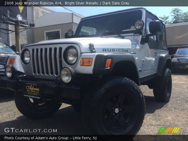 2006 Jeep Wrangler Rubicon 4x4 in Bright Silver Metallic