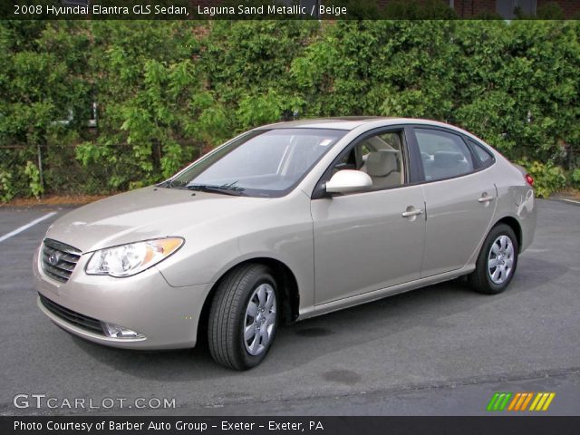 2008 Hyundai Elantra GLS Sedan in Laguna Sand Metallic