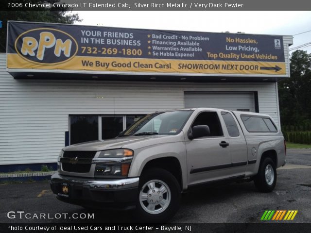 2006 Chevrolet Colorado LT Extended Cab in Silver Birch Metallic