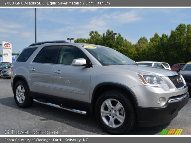 2008 GMC Acadia SLT in Liquid Silver Metallic