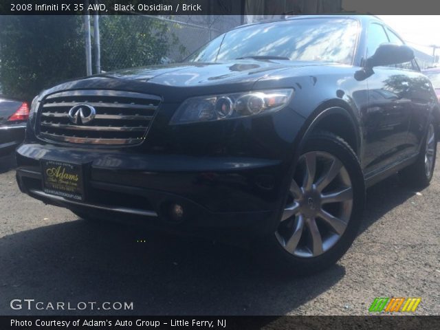 2008 Infiniti FX 35 AWD in Black Obsidian