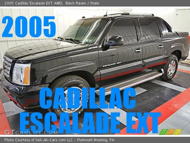 2005 Cadillac Escalade EXT AWD in Black Raven