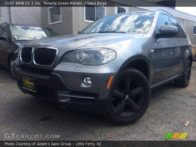 2007 BMW X5 3.0si in Mineral Green Metallic