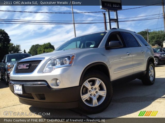 2011 GMC Acadia SLE in Quicksilver Metallic