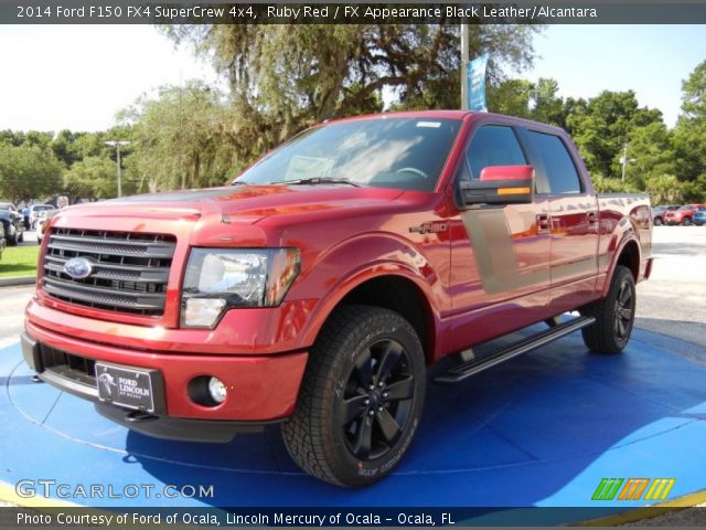 2014 Ford F150 FX4 SuperCrew 4x4 in Ruby Red
