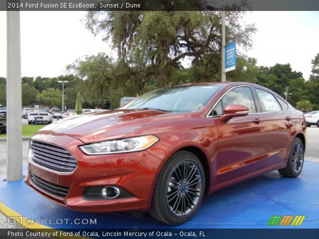 2014 Ford Fusion SE EcoBoost in Sunset