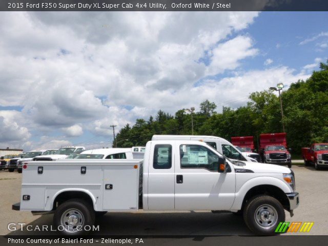 2015 Ford F350 Super Duty XL Super Cab 4x4 Utility in Oxford White