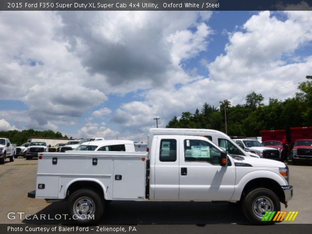 2015 Ford F350 Super Duty XL Super Cab 4x4 Utility in Oxford White