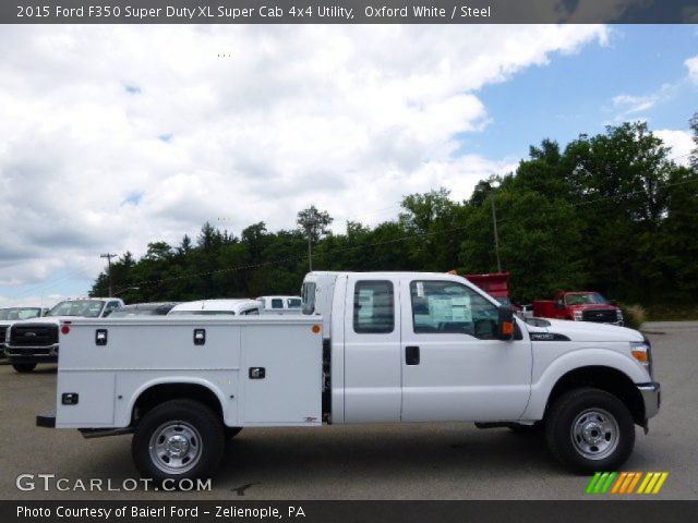 2015 Ford F350 Super Duty XL Super Cab 4x4 Utility in Oxford White