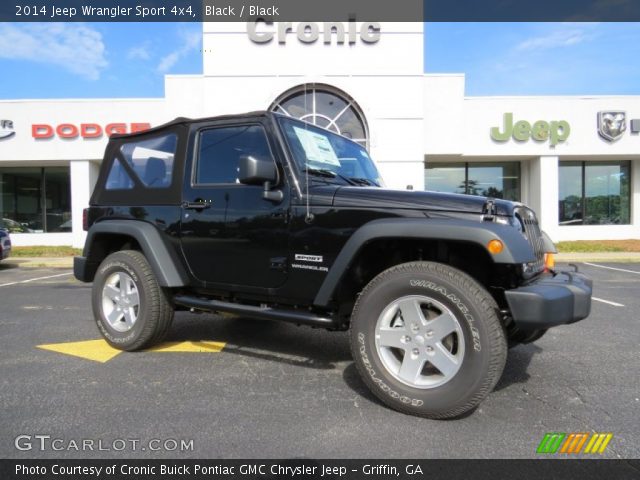 2014 Jeep Wrangler Sport 4x4 in Black