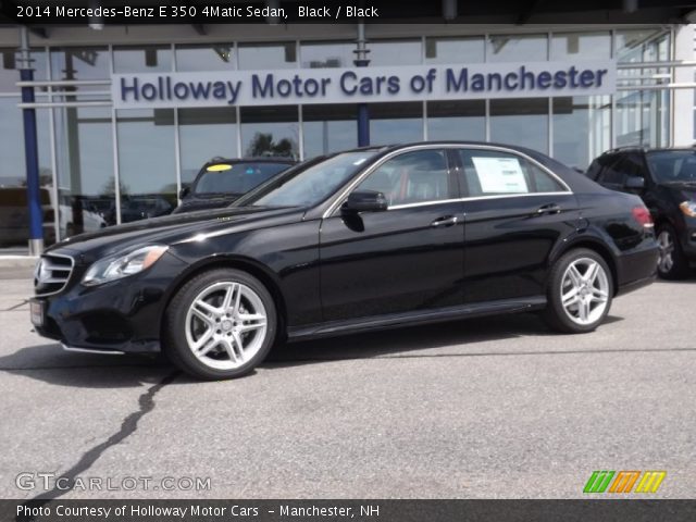 2014 Mercedes-Benz E 350 4Matic Sedan in Black