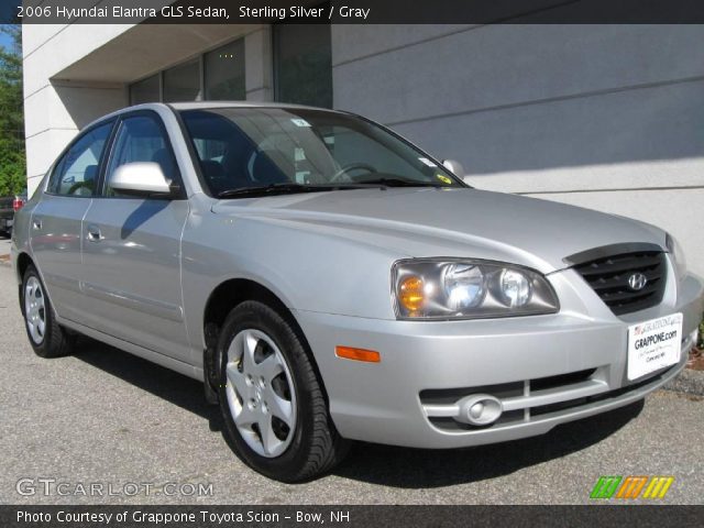 2006 Hyundai Elantra GLS Sedan in Sterling Silver