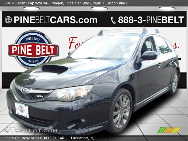 2009 Subaru Impreza WRX Wagon in Obsidian Black Pearl