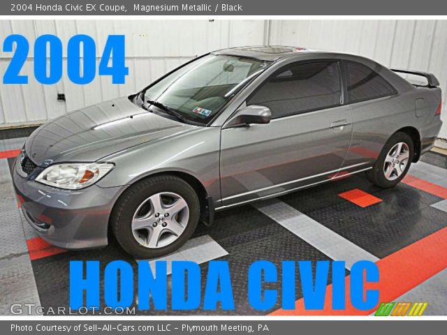 2004 Honda Civic EX Coupe in Magnesium Metallic