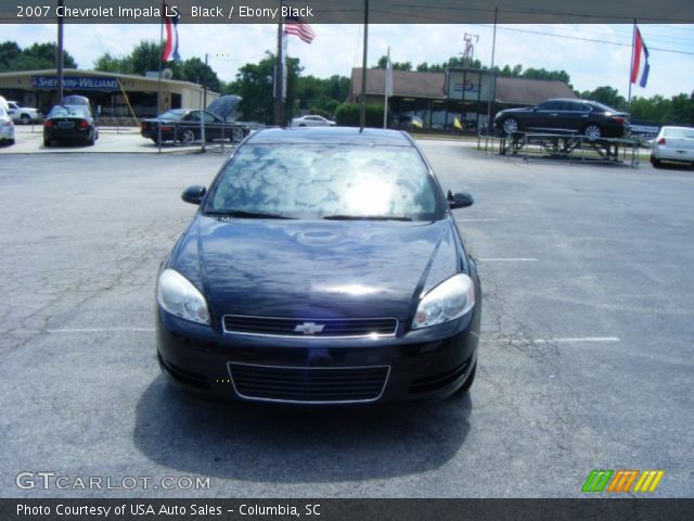 2007 Chevrolet Impala LS in Black