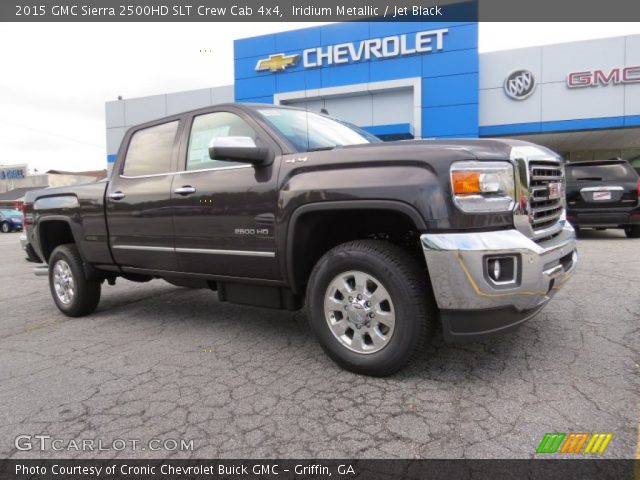 2015 GMC Sierra 2500HD SLT Crew Cab 4x4 in Iridium Metallic