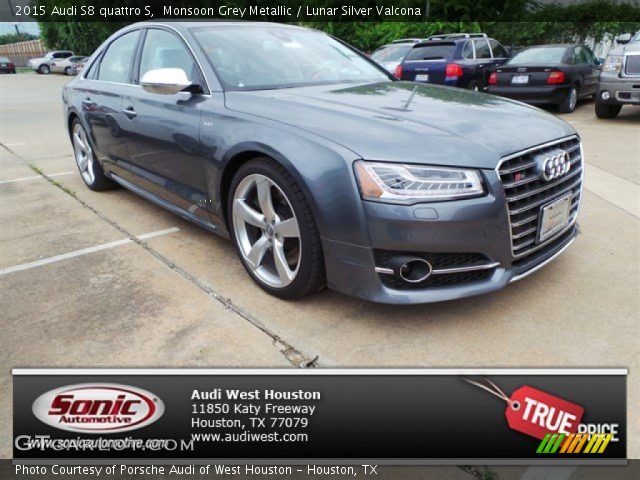 2015 Audi S8 quattro S in Monsoon Grey Metallic